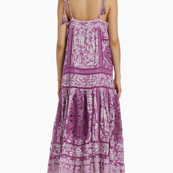 Farm Rio Sweet Garden Floral Shift Maxi Dress - Picture 5 of 7